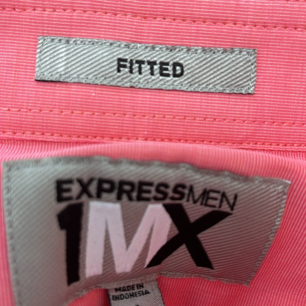 Express fitted 1MX button down shirt - Picture 7 of 7